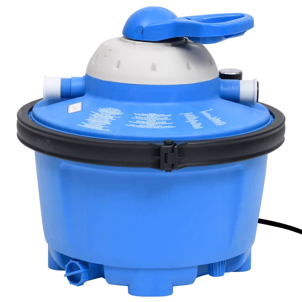 vidaXL Pompă cu filtru nisip albastru/negru 385x620x432 mm 200 W 25 L vidaXL Pompă cu filtru nisip albastru/negru 385x620x432 mm 200 W 25 L