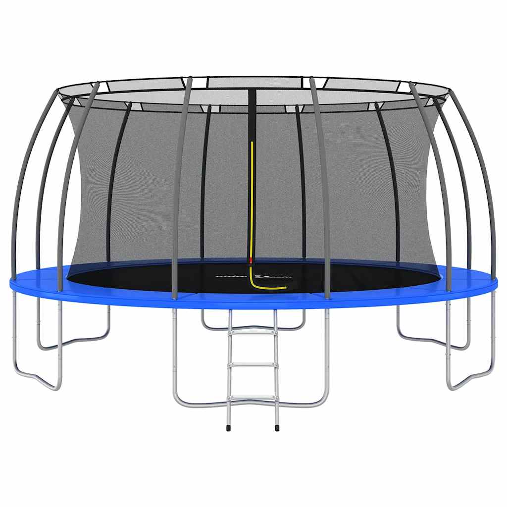 vidaXL Set trambulină rotundă, 488x90 cm, 150 kg vidaXL Set trambulină rotundă, 488x90 cm, 150 kg
