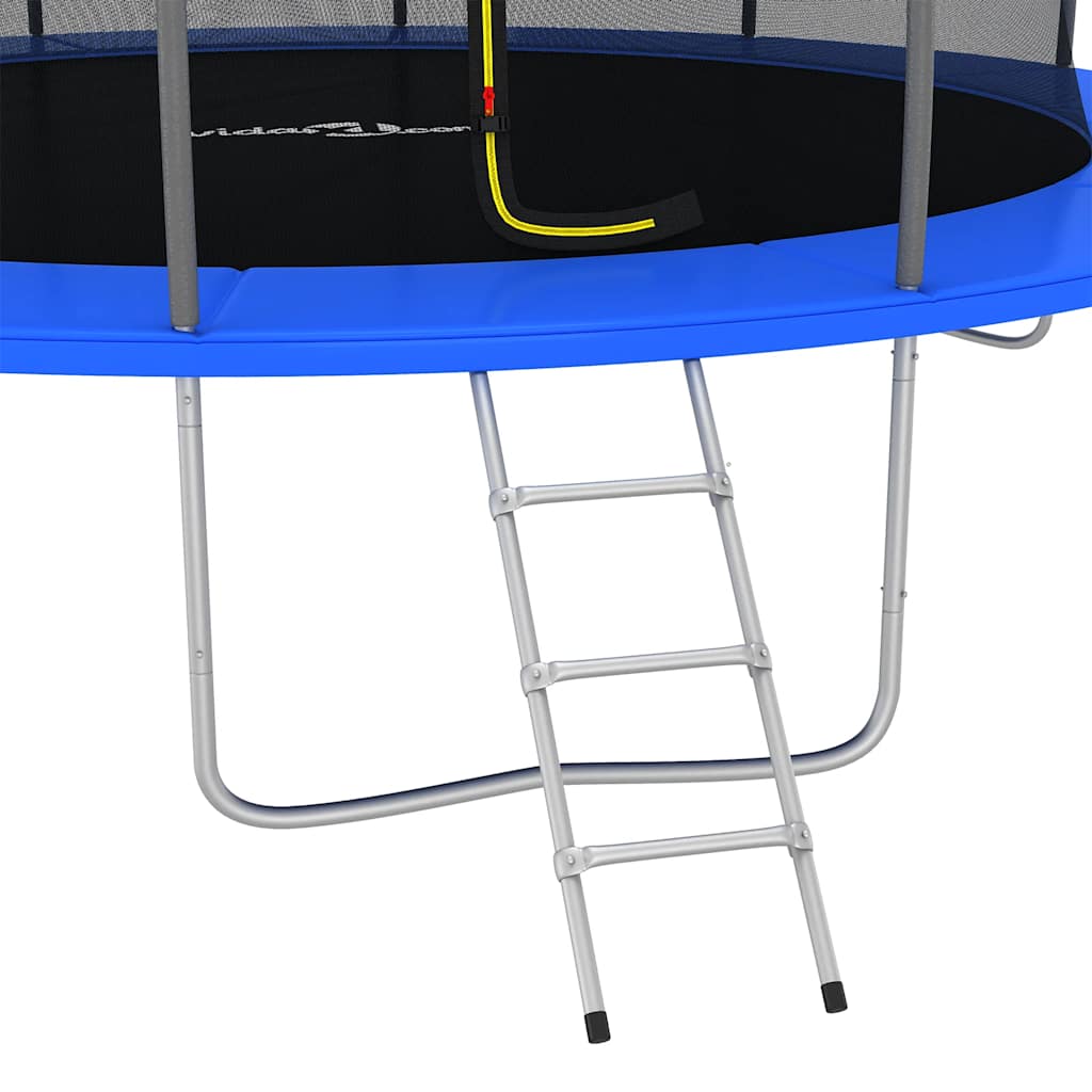 vidaXL Set trambulină rotundă, 488x90 cm, 150 kg vidaXL Set trambulină rotundă, 488x90 cm, 150 kg