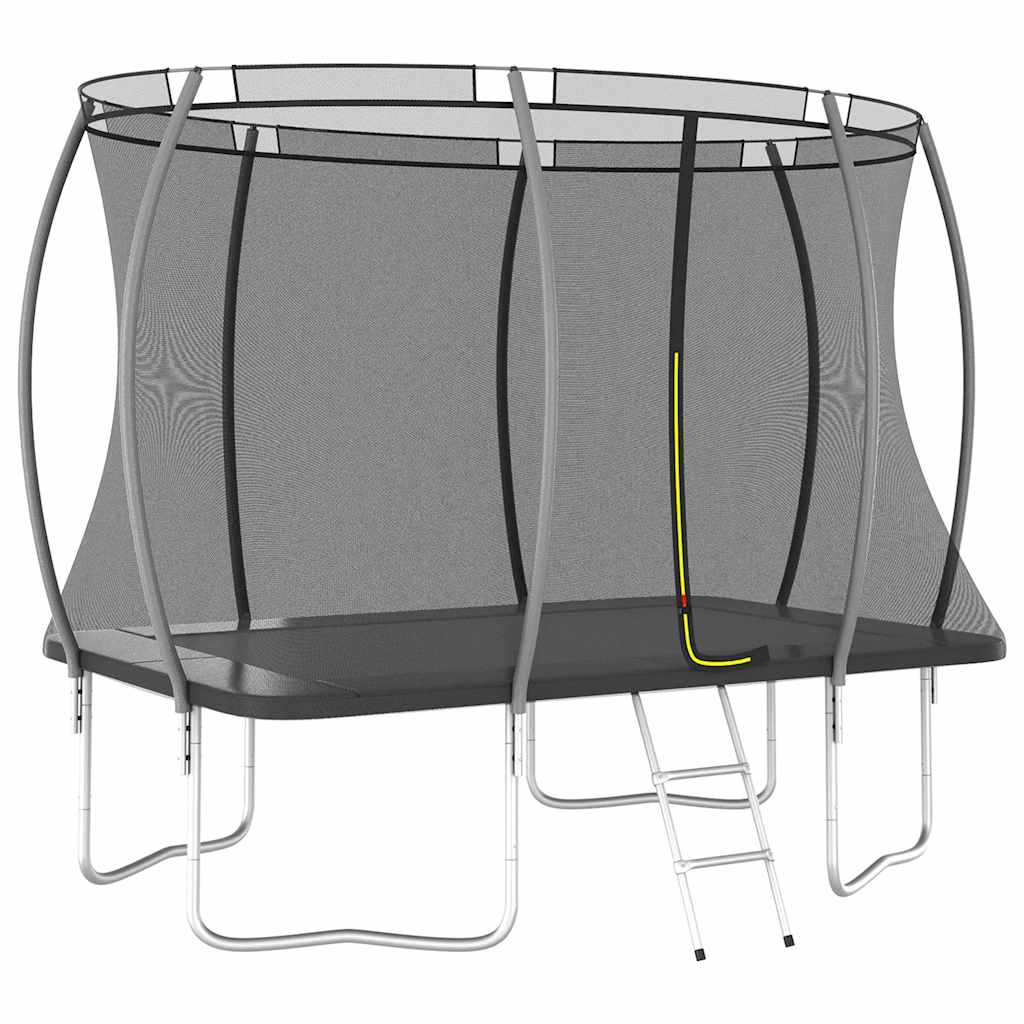 vidaXL Set trambulină dreptunghiulară, 274x183x76 cm, 150 kg vidaXL Set trambulină dreptunghiulară, 274x183x76 cm, 150 kg