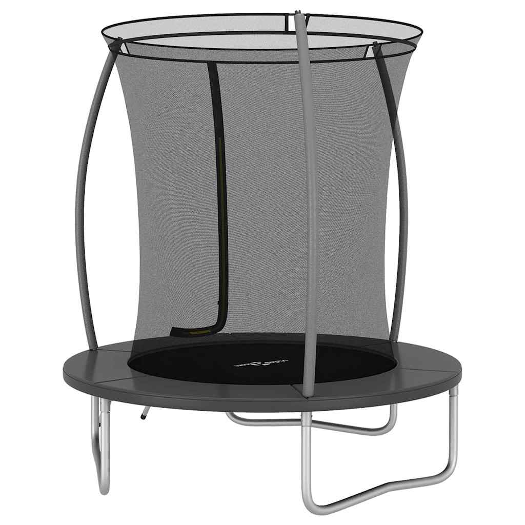 vidaXL Set trambulină rotundă, 183x52 cm, 80 kg vidaXL Set trambulină rotundă, 183x52 cm, 80 kg