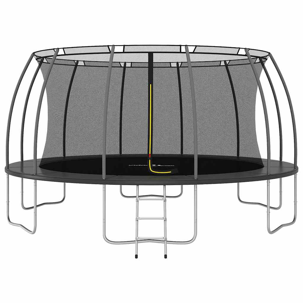 vidaXL Set trambulină rotundă, 488x90 cm, 150 kg vidaXL Set trambulină rotundă, 488x90 cm, 150 kg