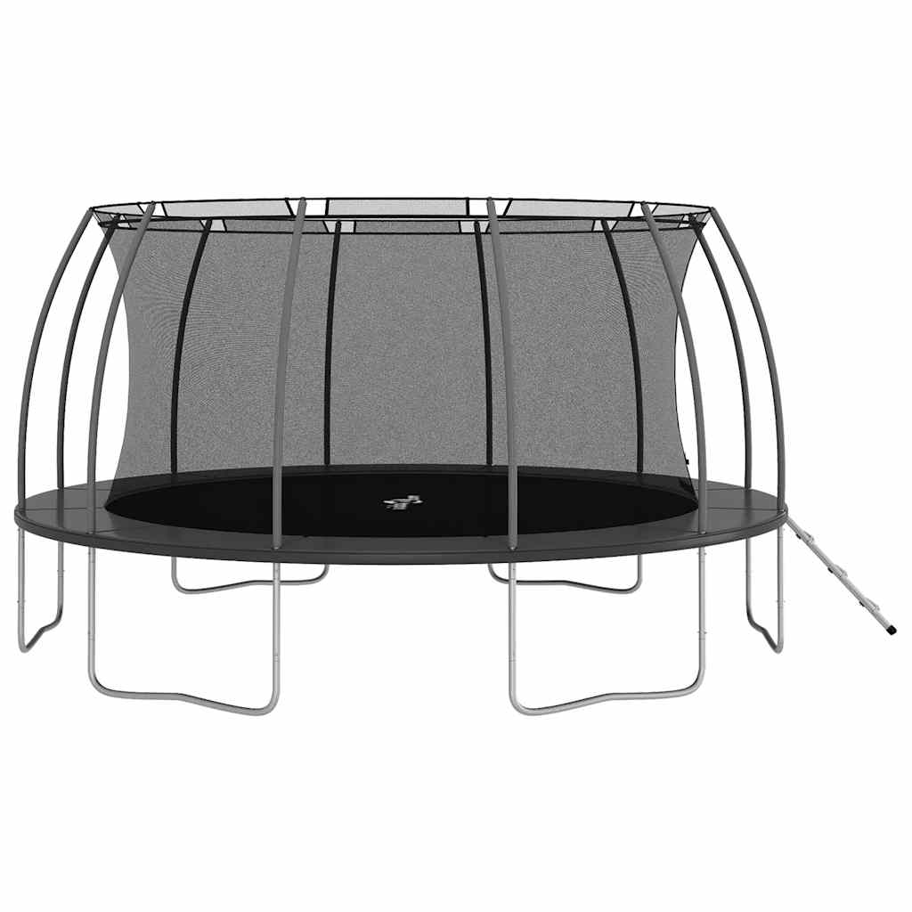 vidaXL Set trambulină rotundă, 488x90 cm, 150 kg vidaXL Set trambulină rotundă, 488x90 cm, 150 kg