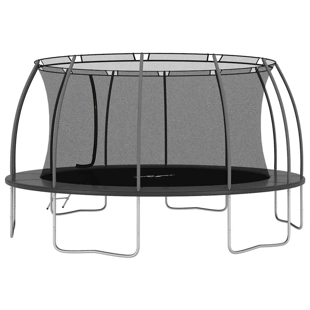 vidaXL Set trambulină rotundă, 488x90 cm, 150 kg vidaXL Set trambulină rotundă, 488x90 cm, 150 kg