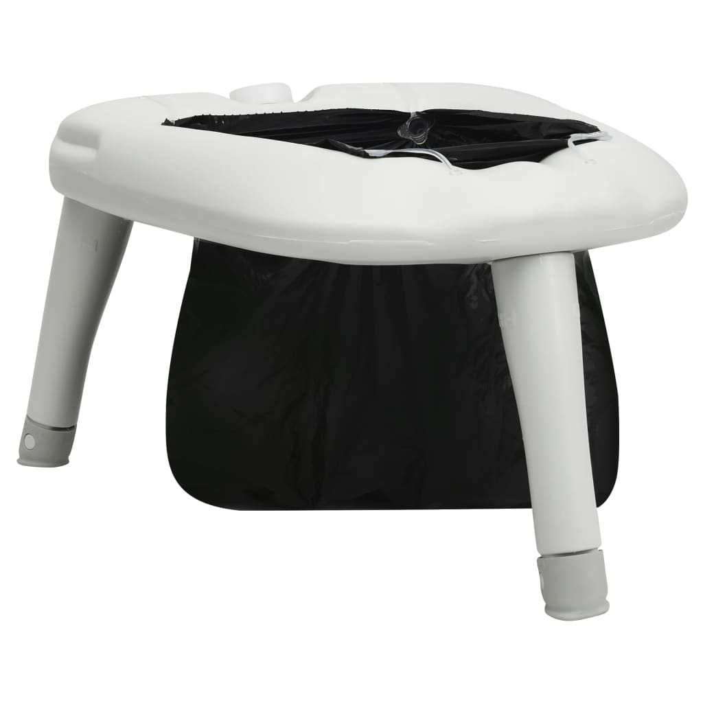 vidaXL Toaletă de camping cu pungi 200 kg vidaXL Toaletă de camping cu pungi 200 kg