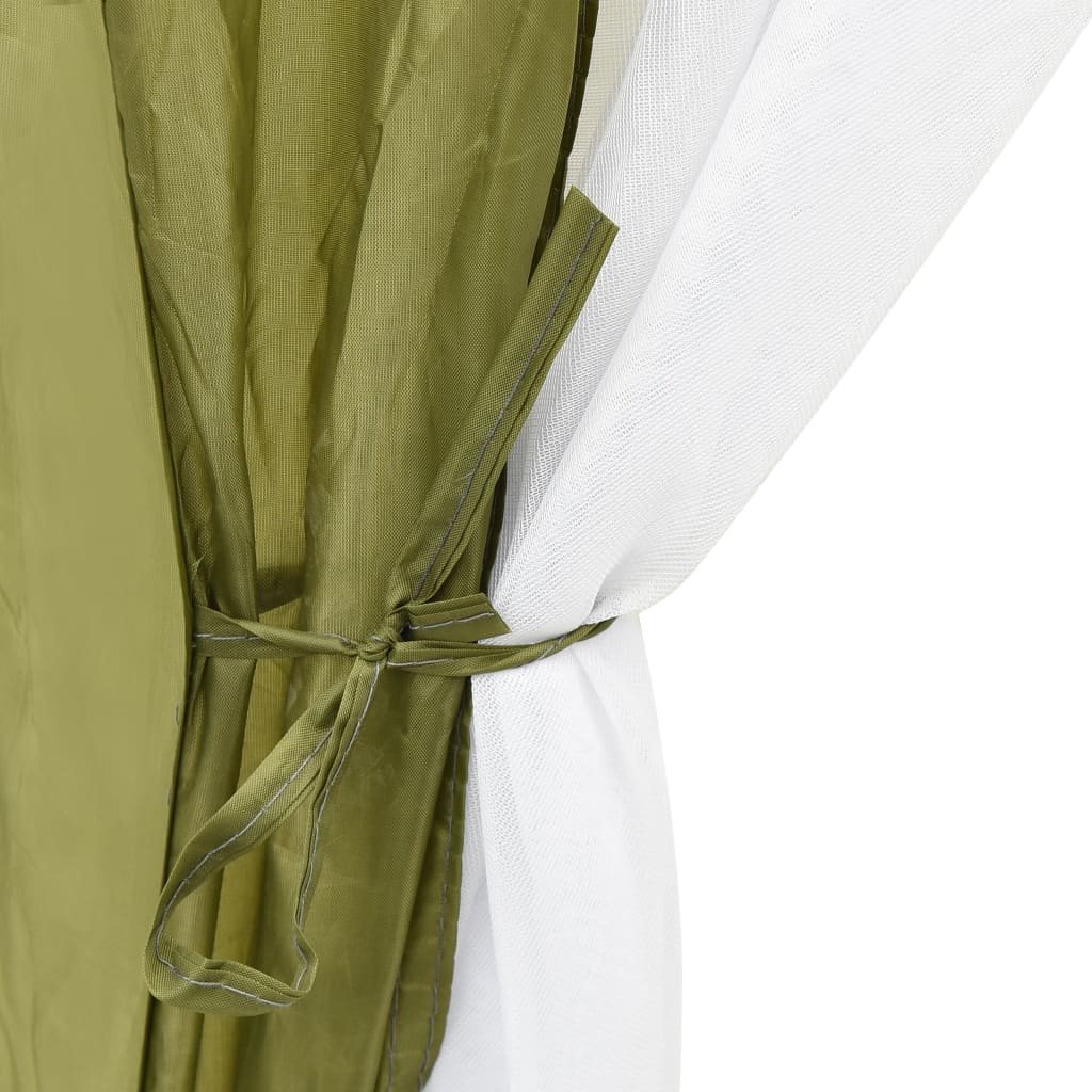 vidaXL Cort de piscină, verde, 500x433x250 cm, țesătură vidaXL Cort de piscină, verde, 500x433x250 cm, țesătură
