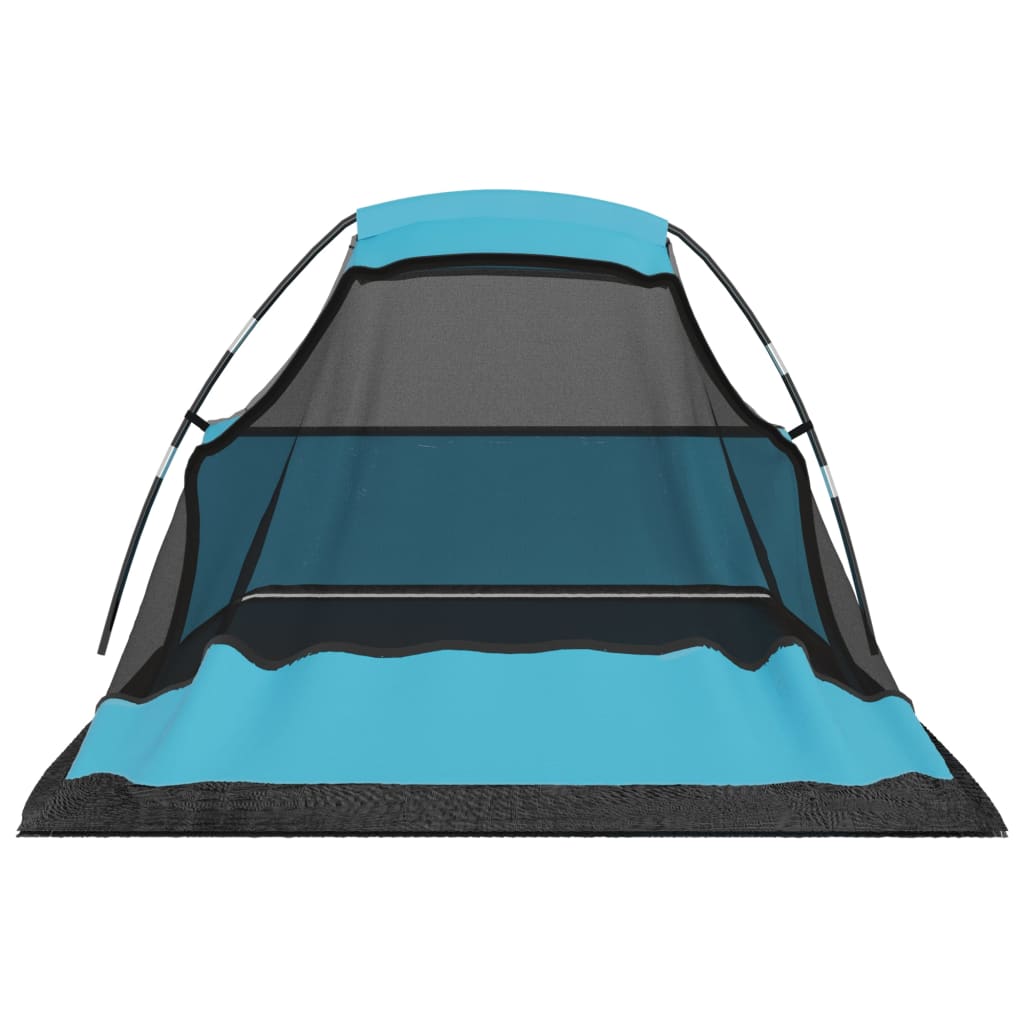 vidaXL Cort de camping, albastru, 317x240x100 cm vidaXL Cort de camping, albastru, 317x240x100 cm