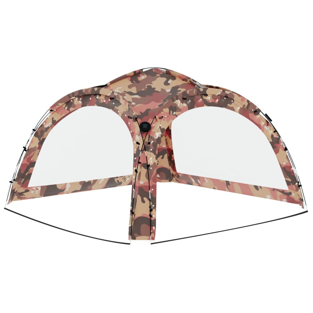 vidaXL Cort de petrecere cu LED și 4 pereți, camuflaj, 3,6x3,6x2,3 m vidaXL Cort de petrecere cu LED și 4 pereți, camuflaj, 3,6x3,6x2,3 m