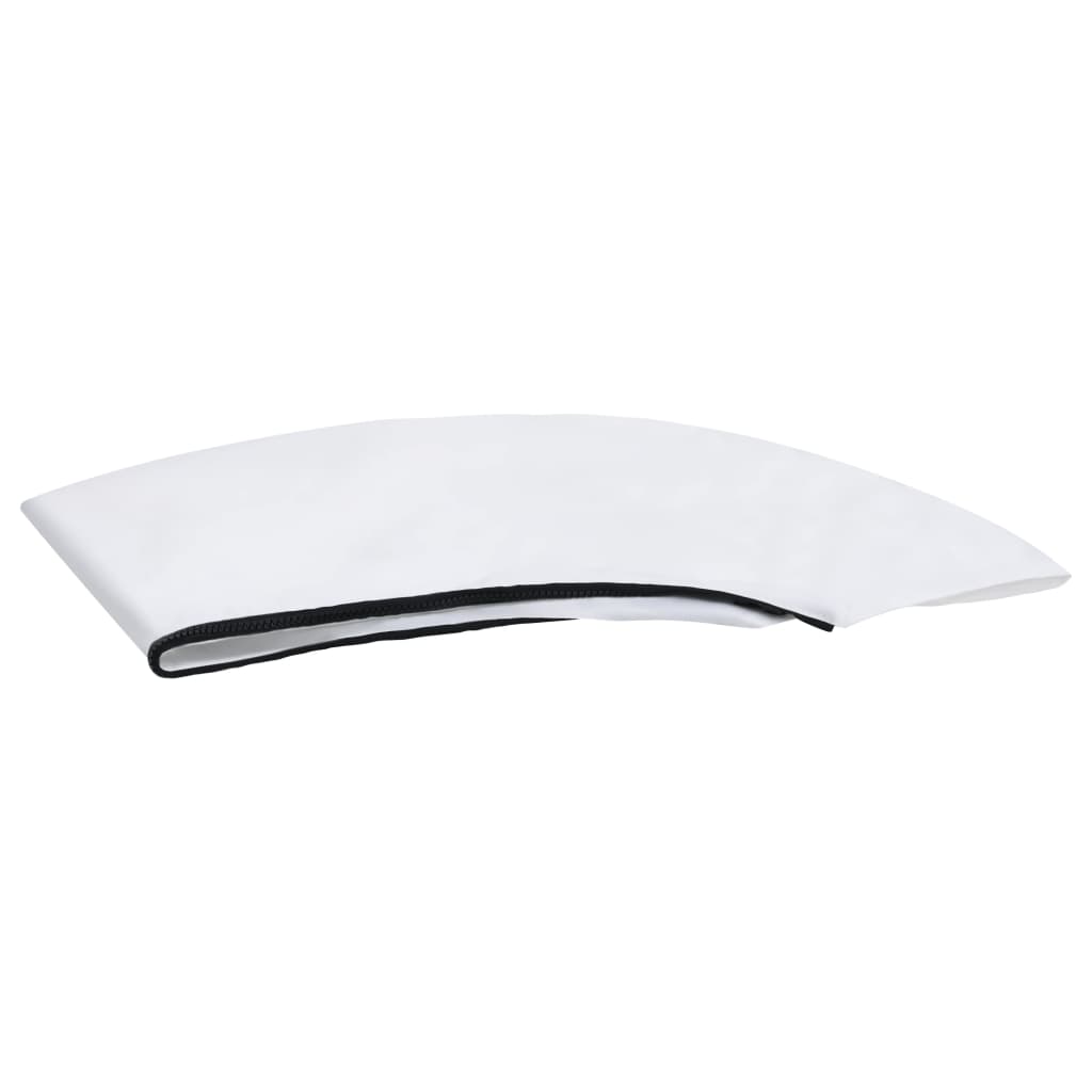 vidaXL Parasolar barcă Bimini cu 2 arcuri, alb, 150 x 120 x 110 cm vidaXL Parasolar barcă Bimini cu 2 arcuri, alb, 150 x 120 x 110 cm