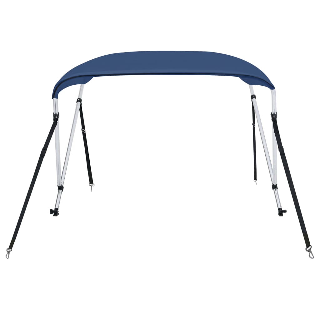 vidaXL Parasolar barcă Bimini cu 2 arcuri, bleumarin, 180x130x110 cm vidaXL Parasolar barcă Bimini cu 2 arcuri, bleumarin, 180x130x110 cm