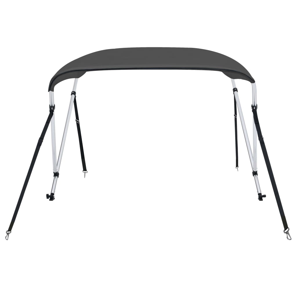 vidaXL Parasolar barcă Bimini cu 2 arcuri, antracit, 150x120x110 cm vidaXL Parasolar barcă Bimini cu 2 arcuri, antracit, 150x120x110 cm