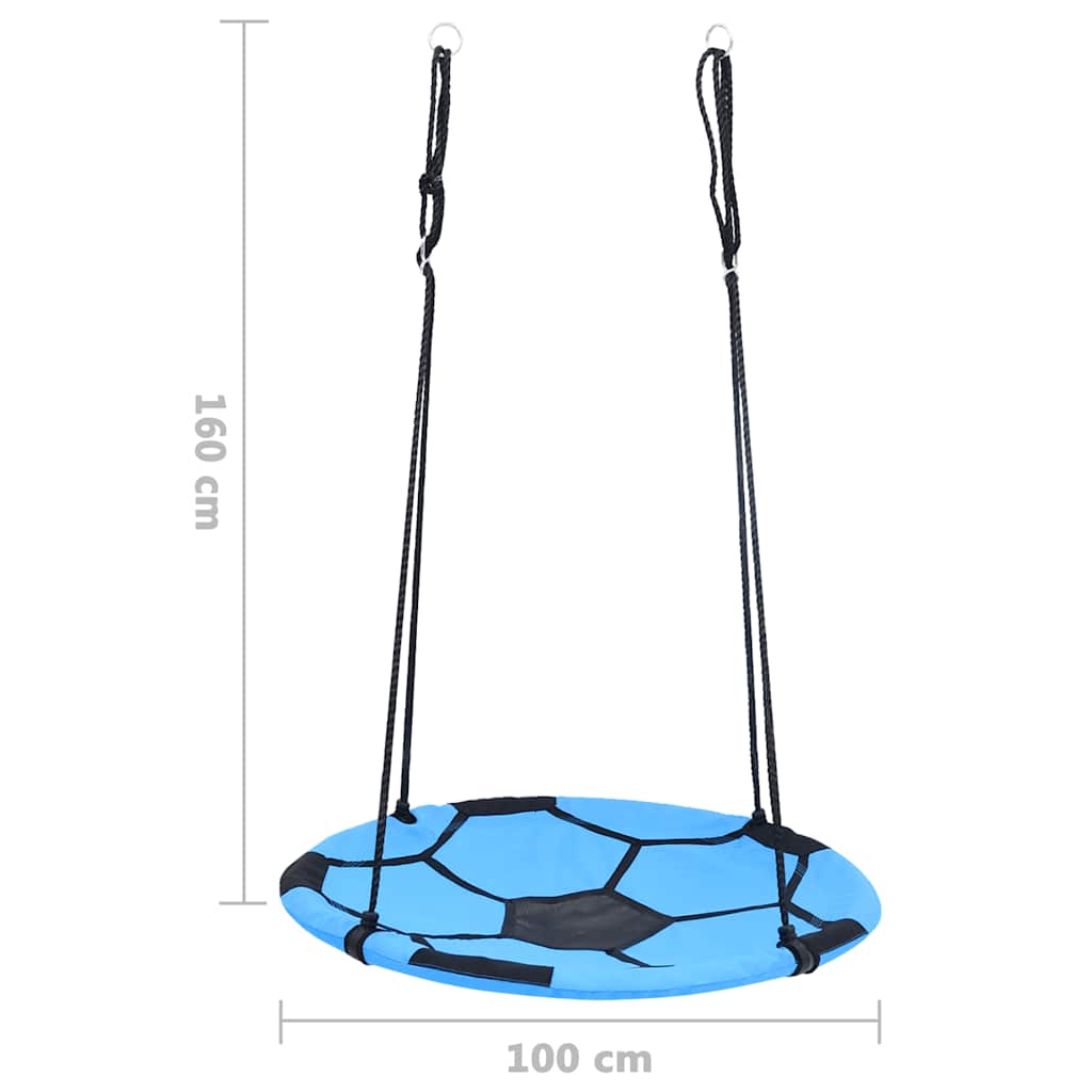 vidaXL Leagăn cuib, model fotbal, 100 cm vidaXL Leagăn cuib, model fotbal, 100 cm