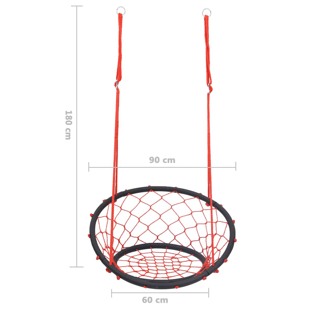 vidaXL Scaun de leagăn din plasă, 60 cm vidaXL Scaun de leagăn din plasă, 60 cm