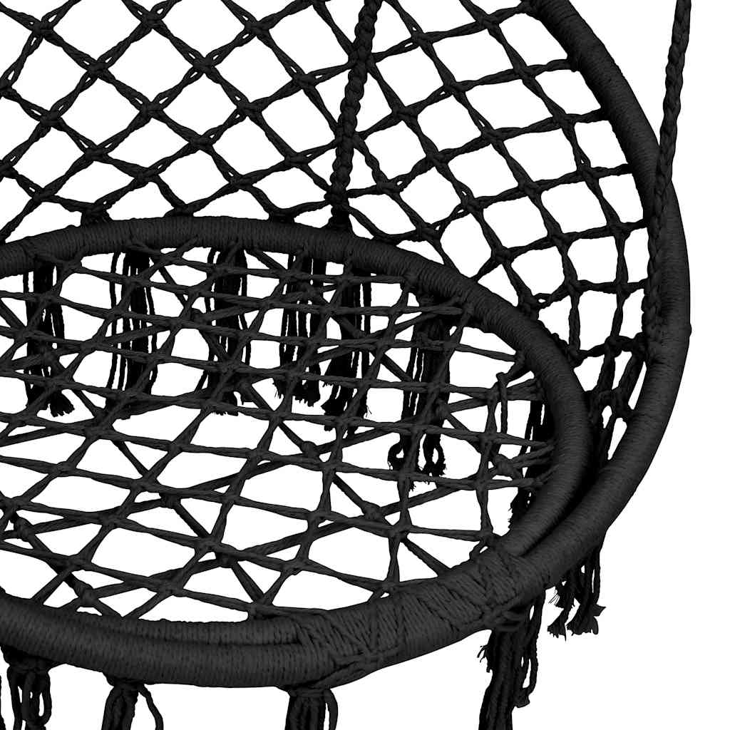 vidaXL Scaun balansoar hamac, antracit, 80 cm vidaXL Scaun balansoar hamac, antracit, 80 cm