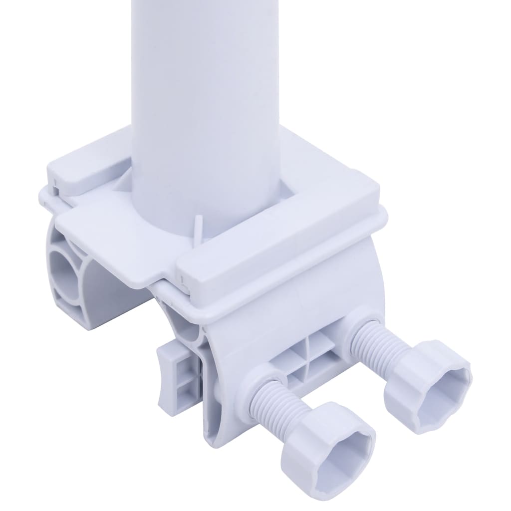 vidaXL Derulator de prelată de piscină cu bază din plastic vidaXL Derulator de prelată de piscină cu bază din plastic