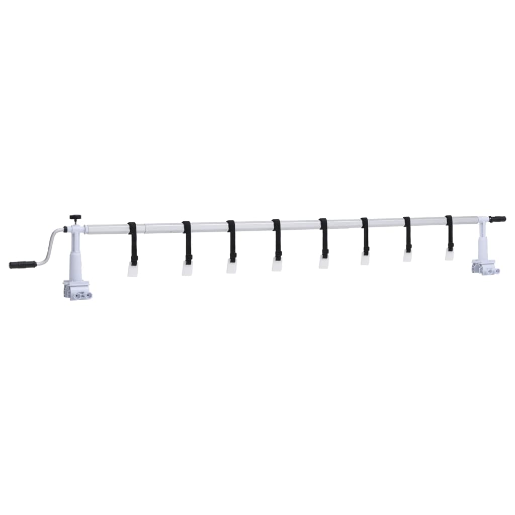 vidaXL Derulator de prelată de piscină cu bază din plastic vidaXL Derulator de prelată de piscină cu bază din plastic