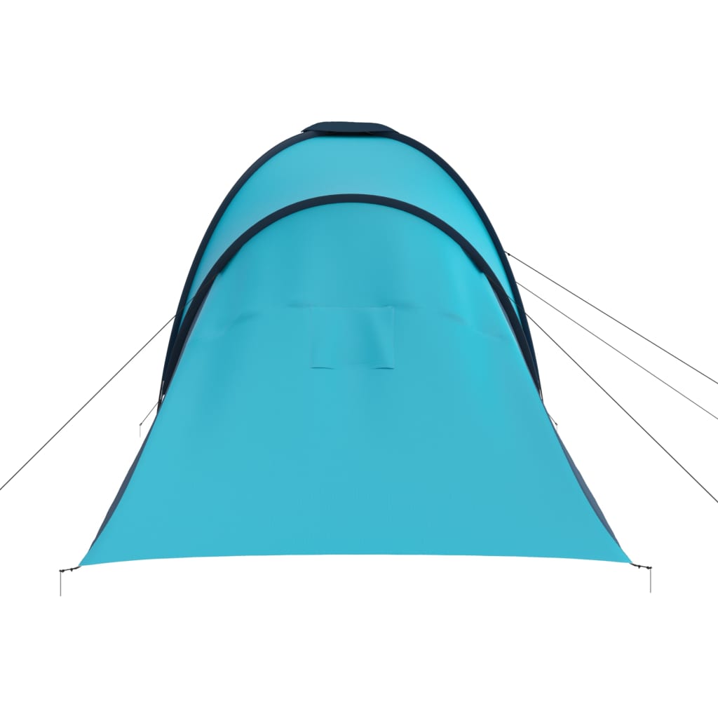 vidaXL Cort camping, 6 persoane, albastru și bleu