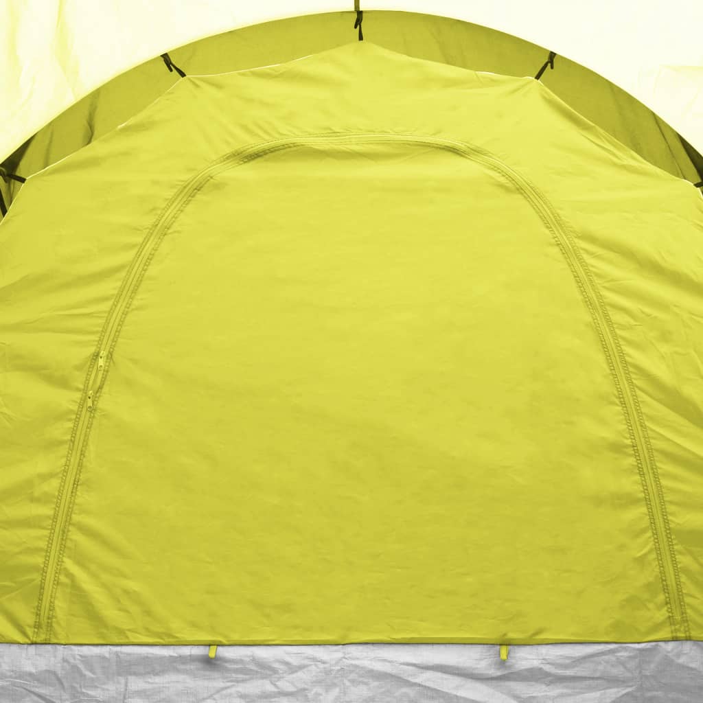 vidaXL Cort camping, 6 persoane, albastru și galben vidaXL Cort camping, 6 persoane, albastru și galben