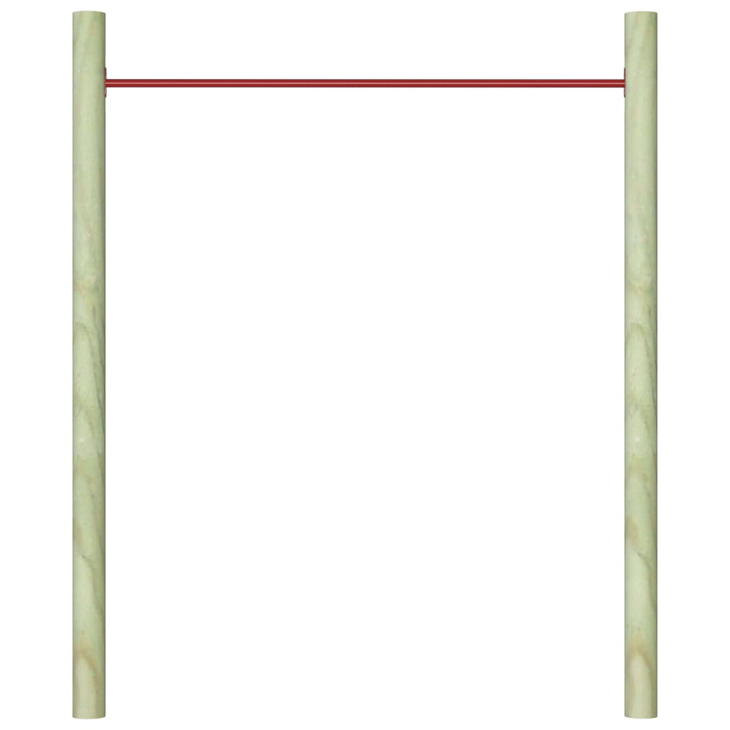 vidaXL Bară de rotire, roșu, 125 cm, oțel vidaXL Bară de rotire, roșu, 125 cm, oțel