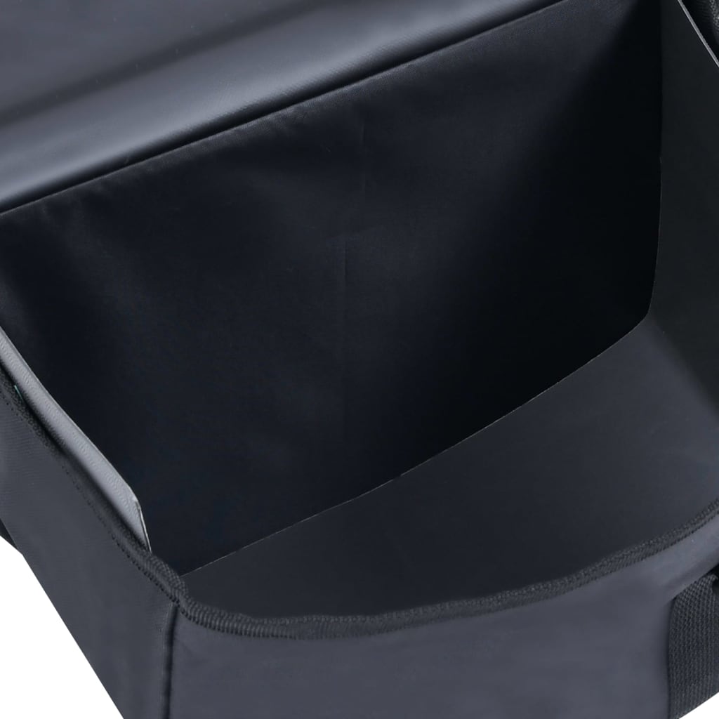 vidaXL Geantă de bicicletă dublă pentru suport coș, negru, 35 L vidaXL Geantă de bicicletă dublă pentru suport coș, negru, 35 L
