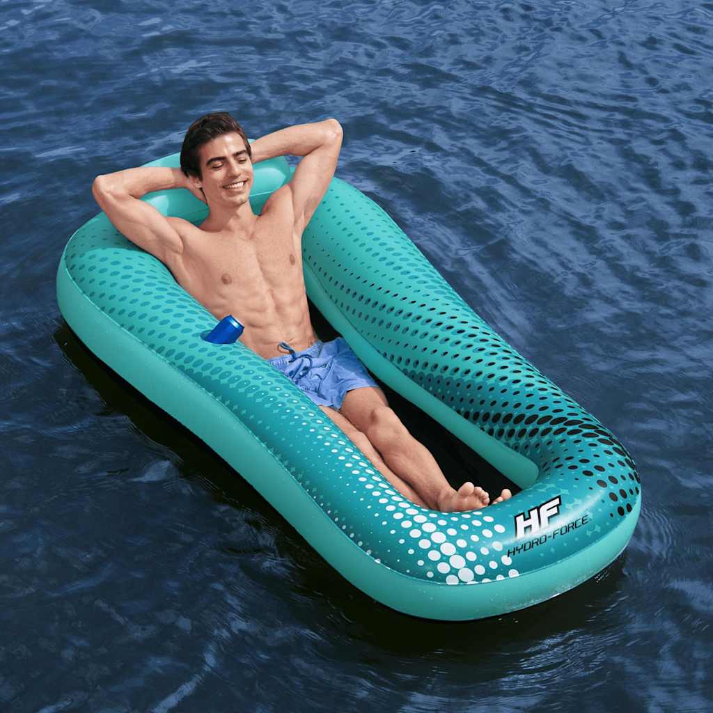 Bestway Şezlong plutitor Hydro Force Sol Venture albastru 188x109 cm Bestway Şezlong plutitor Hydro Force Sol Venture albastru 188x109 cm