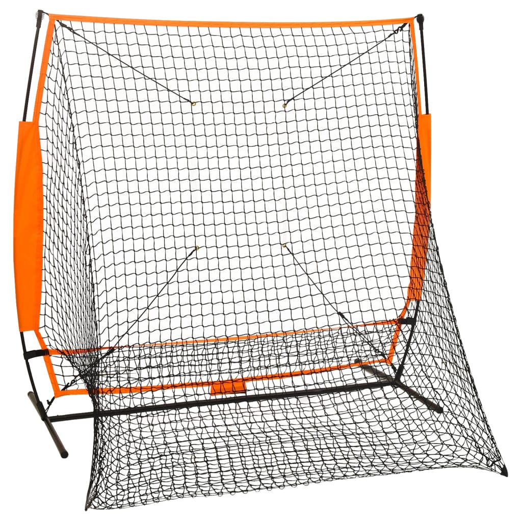 vidaXL Plasă de antrenament sport baseball, negru, 174x76x158,5 cm vidaXL Plasă de antrenament sport baseball, negru, 174x76x158,5 cm