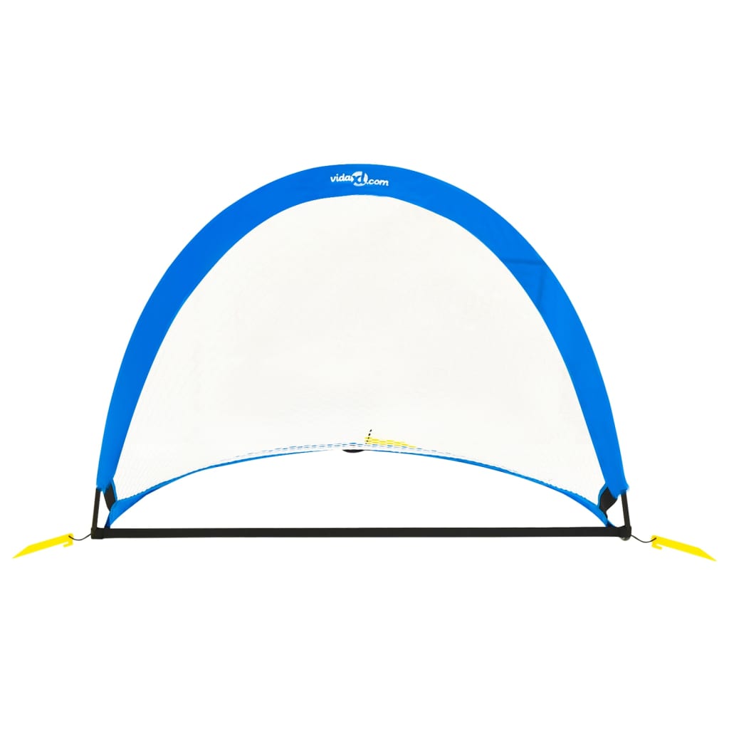vidaXL Porți fotbal copii 2 buc. geantă depozitare 119x82x84,5 cm vidaXL Porți fotbal copii 2 buc. geantă depozitare 119x82x84,5 cm