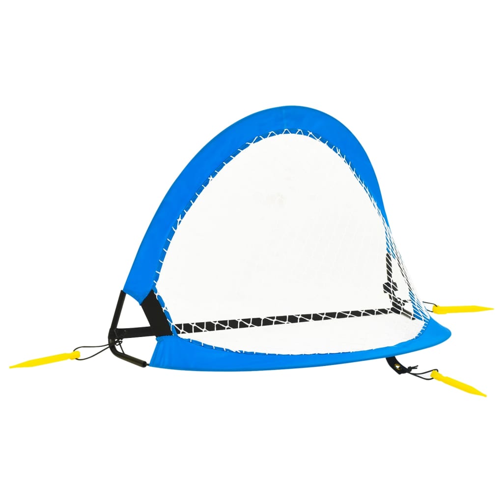 vidaXL Porți fotbal copii 2 buc. geantă depozitare 75,5x46x48 cm vidaXL Porți fotbal copii 2 buc. geantă depozitare 75,5x46x48 cm