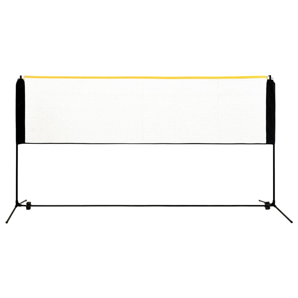 vidaXL Plasă de badminton reglabilă, 300x103x94-158 cm, metal vidaXL Plasă de badminton reglabilă, 300x103x94-158 cm, metal
