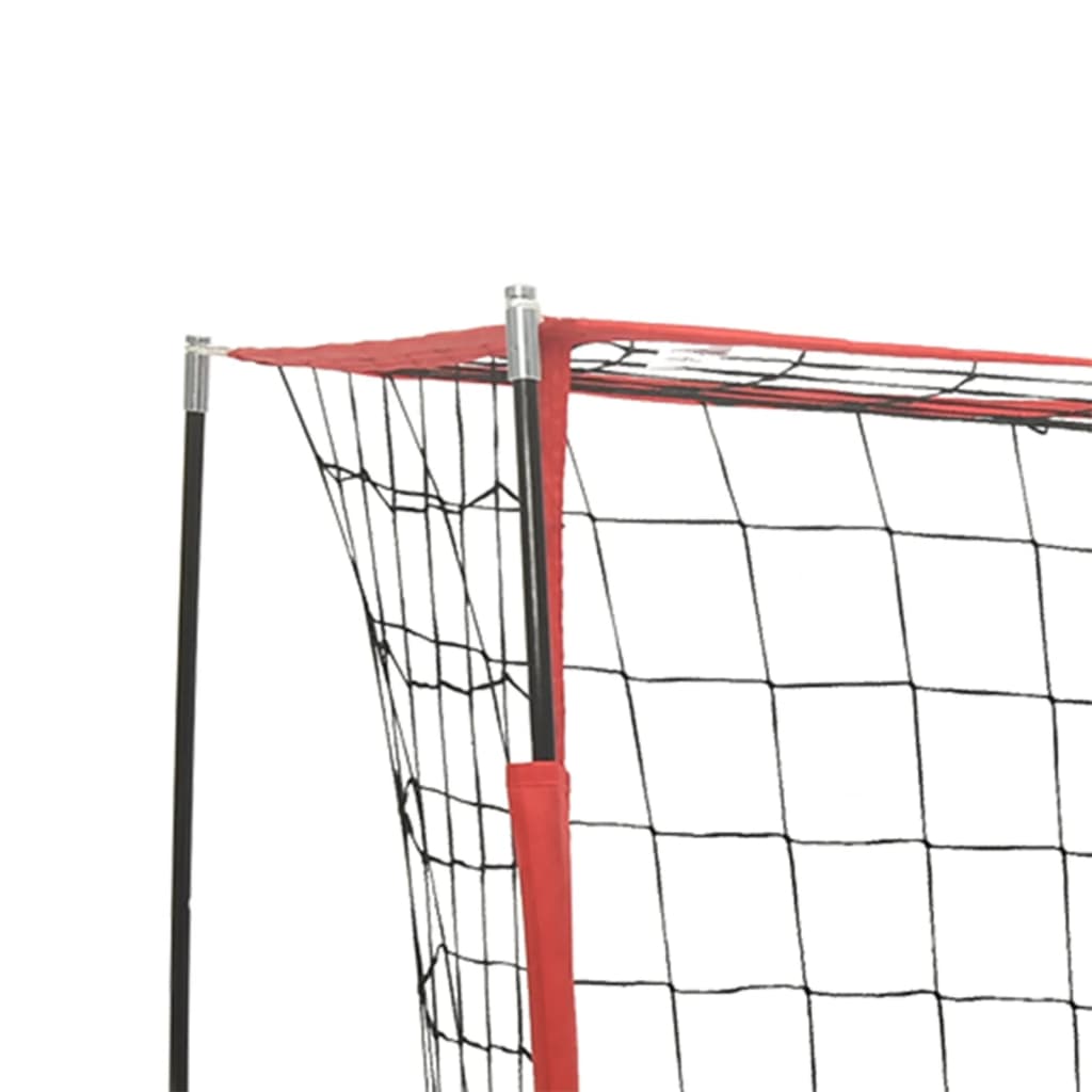 vidaXL Poartă de fotbal, 184x91x124,5 cm, oțel vidaXL Poartă de fotbal, 184x91x124,5 cm, oțel