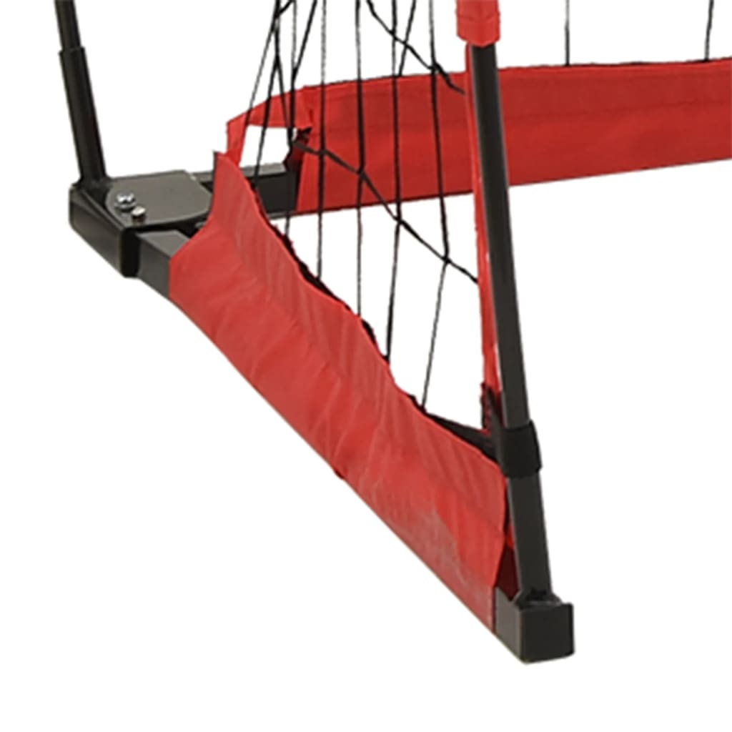 vidaXL Poartă de fotbal, 184x91x124,5 cm, oțel vidaXL Poartă de fotbal, 184x91x124,5 cm, oțel