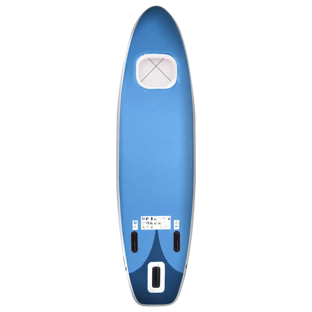 vidaXL Set placă paddleboarding gonflabilă, albastru, 330x76x10 cm vidaXL Set placă paddleboarding gonflabilă, albastru, 330x76x10 cm