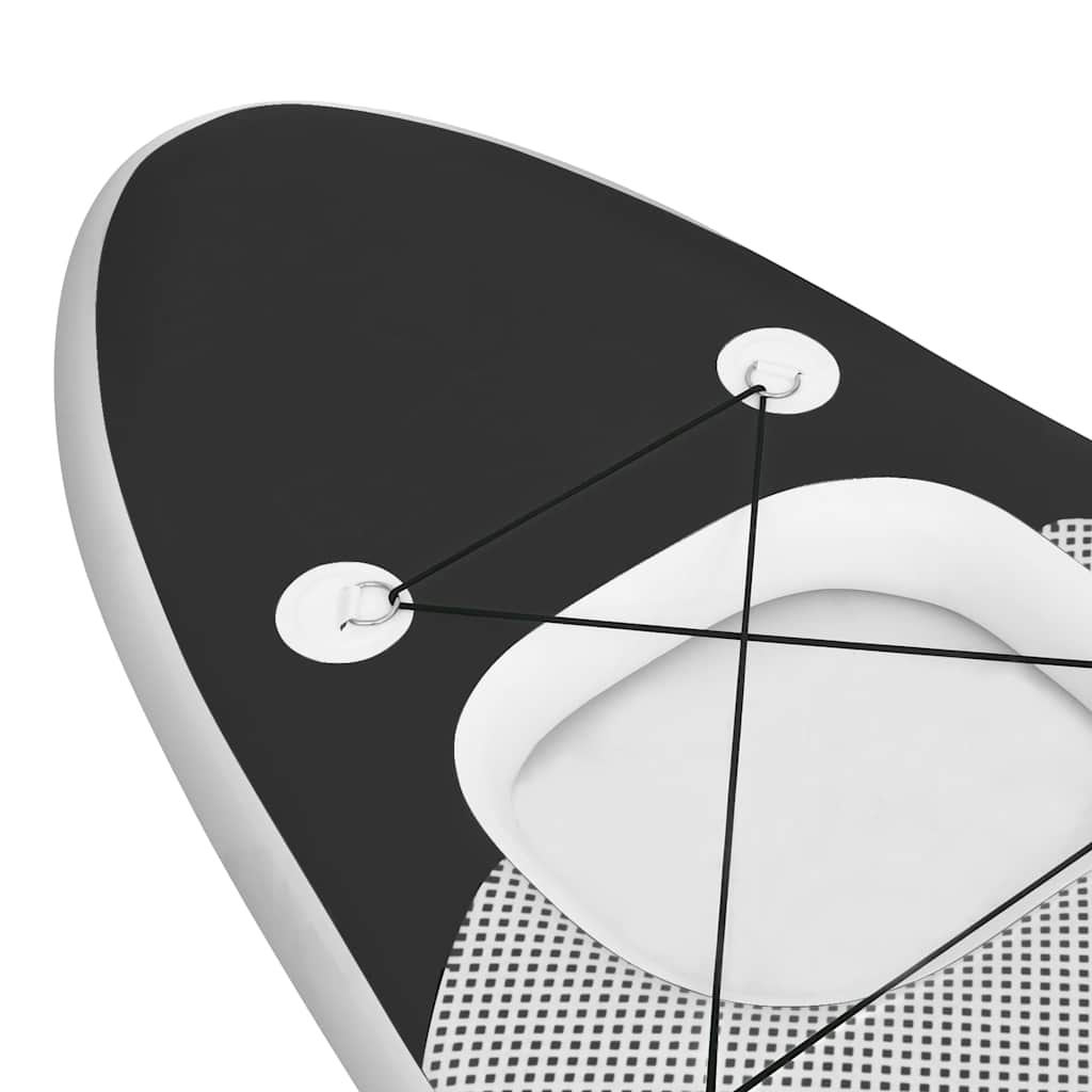 vidaXL Set placă paddleboarding gonflabilă, negru, 330x76x10 cm vidaXL Set placă paddleboarding gonflabilă, negru, 330x76x10 cm