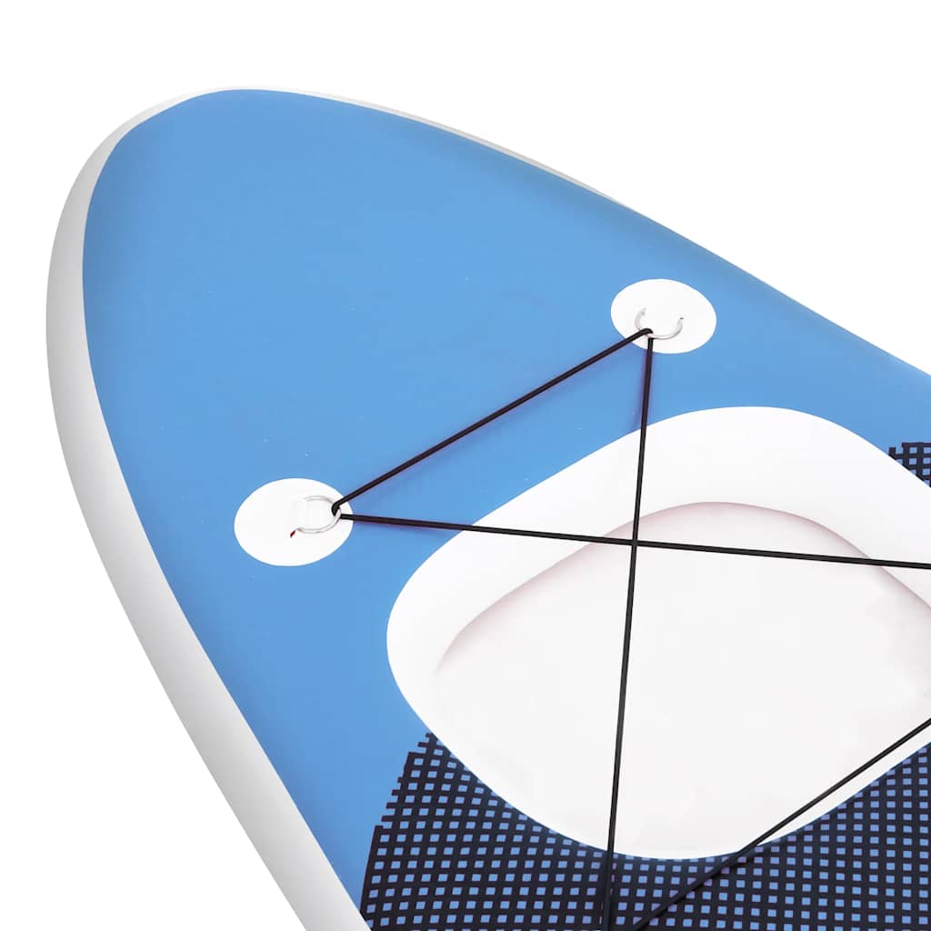 vidaXL Set placă paddleboarding gonflabilă, albastru, 360x81x10 cm vidaXL Set placă paddleboarding gonflabilă, albastru, 360x81x10 cm