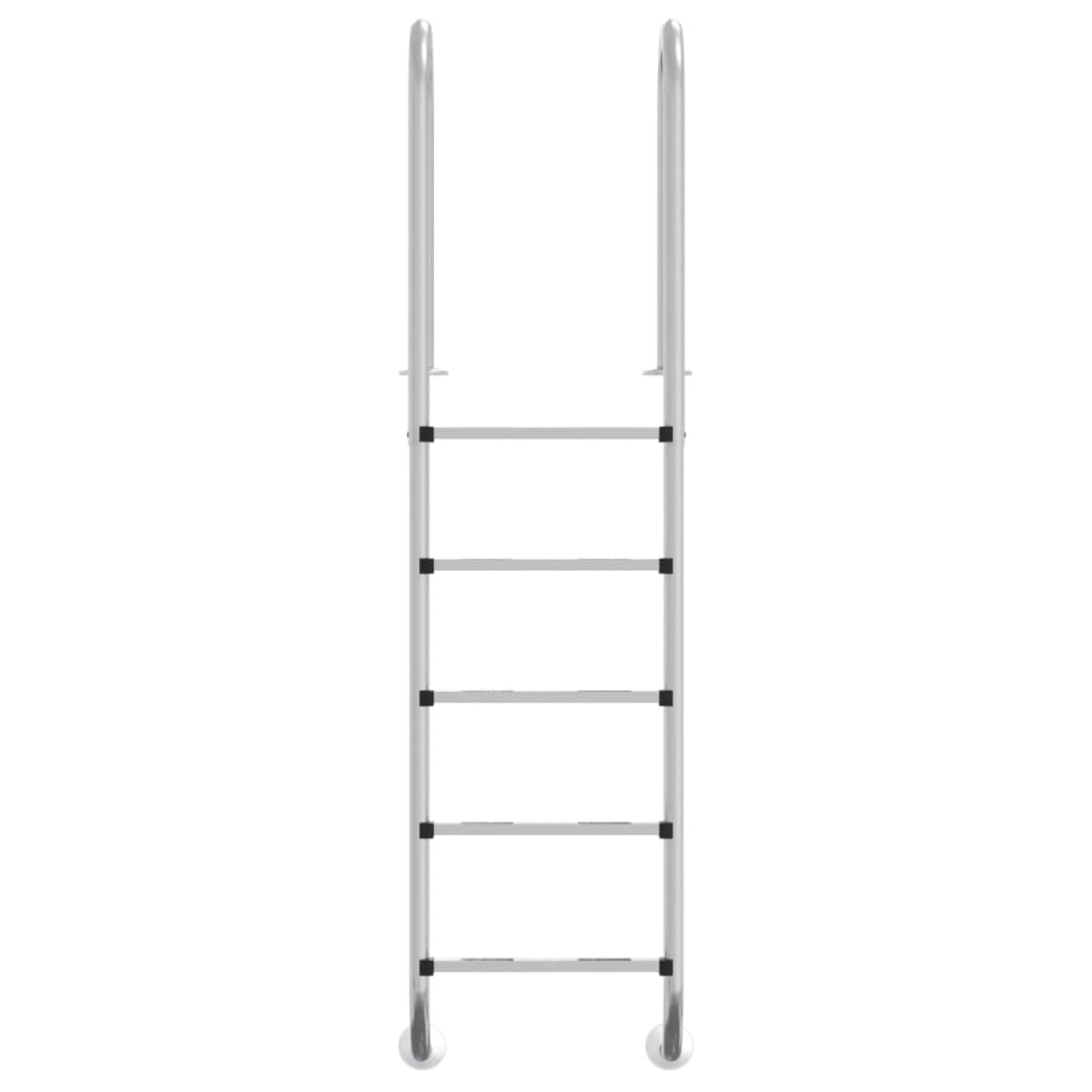 vidaXL Scară de piscină, 54x38x211 cm, oțel inoxidabil 304 vidaXL Scară de piscină, 54x38x211 cm, oțel inoxidabil 304