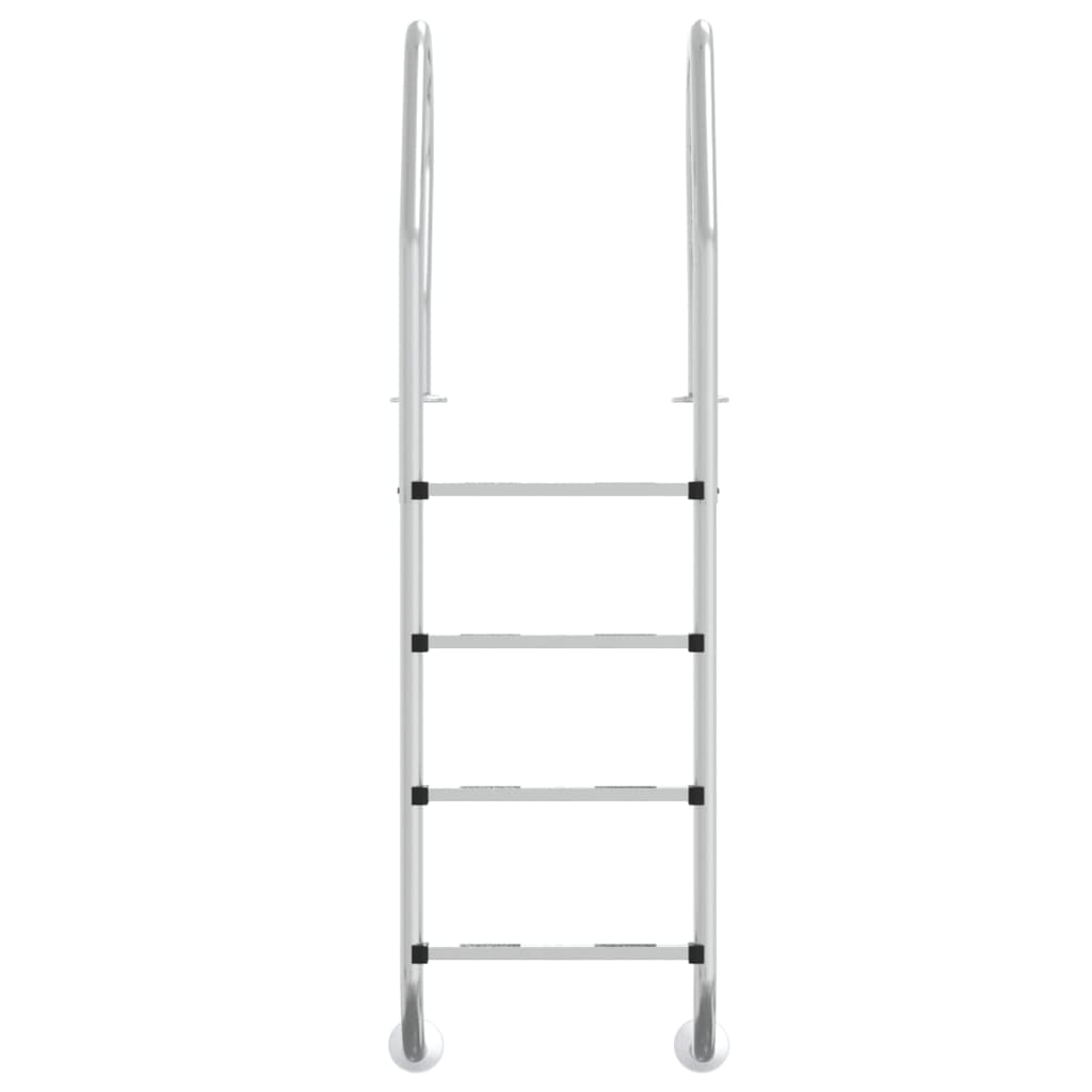 vidaXL Scară de piscină, 54x38x184,5 cm, oțel inoxidabil 304 vidaXL Scară de piscină, 54x38x184,5 cm, oțel inoxidabil 304