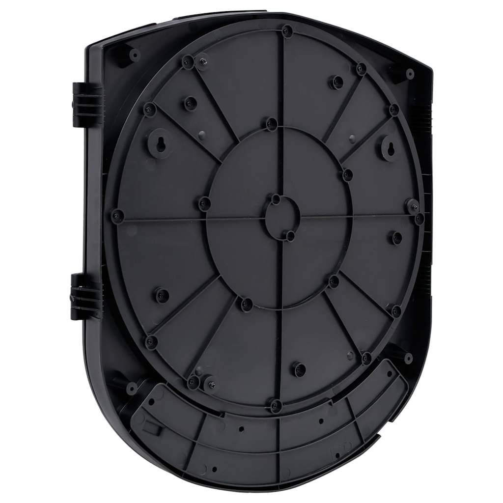 vidaXL Placă electrică de darts cu săgeți din polipropilenă neagră vidaXL Placă electrică de darts cu săgeți din polipropilenă neagră