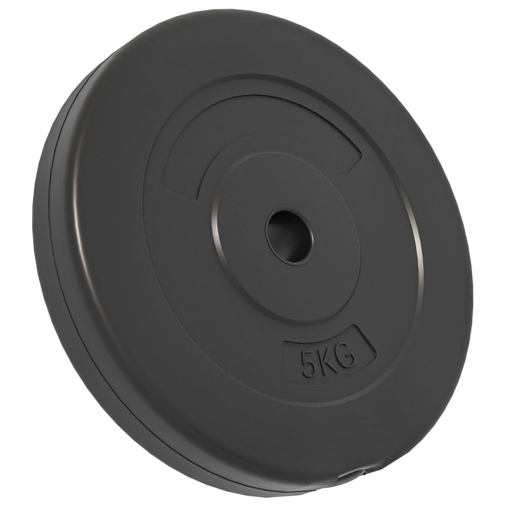 vidaXL Plăci de greutate, 4 buc., 30 kg, ciment vidaXL Plăci de greutate, 4 buc., 30 kg, ciment