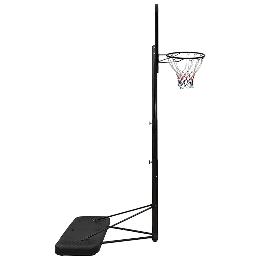 vidaXL Suport coș de baschet, transparent, 256-361 cm, policarbonat vidaXL Suport coș de baschet, transparent, 256-361 cm, policarbonat