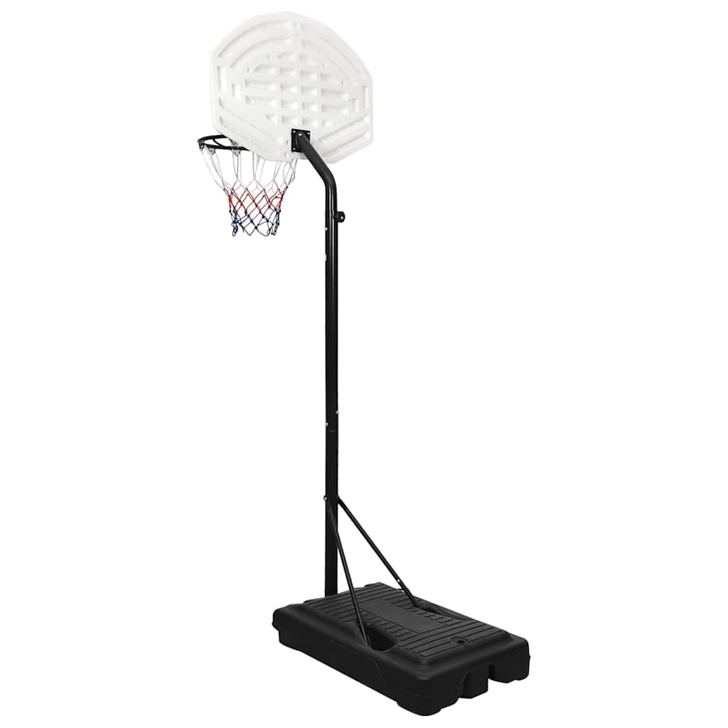 vidaXL Suport pentru coș de baschet, alb, 237-307 cm, polietilenă vidaXL Suport pentru coș de baschet, alb, 237-307 cm, polietilenă