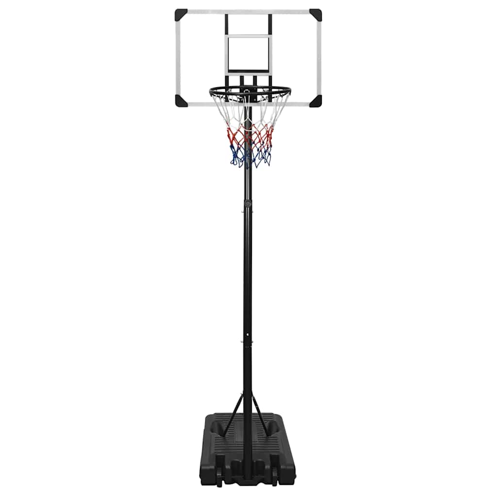 vidaXL Suport coș de baschet, transparent, 235-305 cm, policarbonat vidaXL Suport coș de baschet, transparent, 235-305 cm, policarbonat