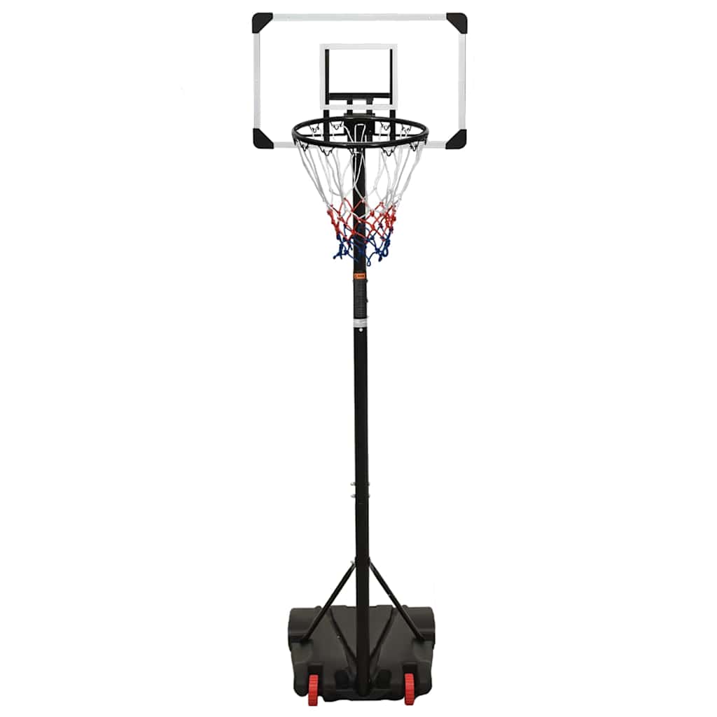 vidaXL Suport coș de baschet, transparent, 216-250 cm, policarbonat vidaXL Suport coș de baschet, transparent, 216-250 cm, policarbonat