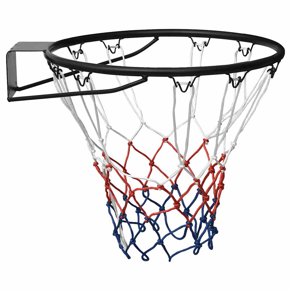 vidaXL Coș de baschet, negru, 45 cm, oțel vidaXL Coș de baschet, negru, 45 cm, oțel