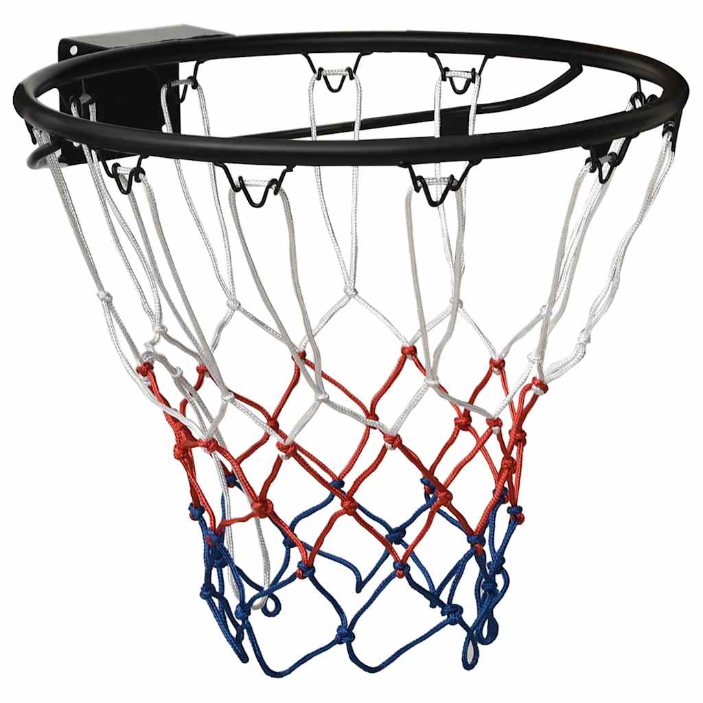 vidaXL Coș de baschet, negru, 45 cm, oțel vidaXL Coș de baschet, negru, 45 cm, oțel