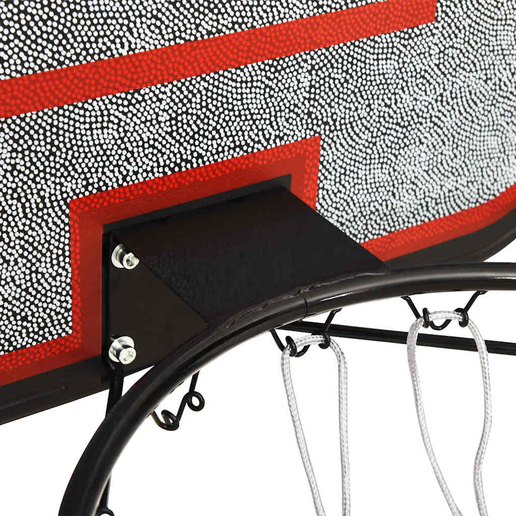 vidaXL Panou de baschet, negru, 109x71x3 cm, polietilenă vidaXL Panou de baschet, negru, 109x71x3 cm, polietilenă