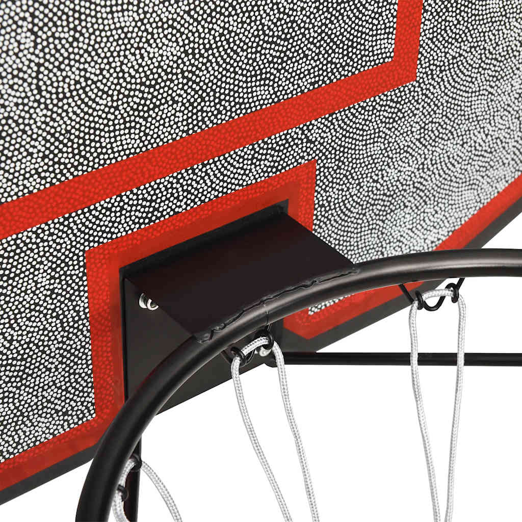 vidaXL Panou de baschet, negru, 90x60x2 cm, polietilenă vidaXL Panou de baschet, negru, 90x60x2 cm, polietilenă