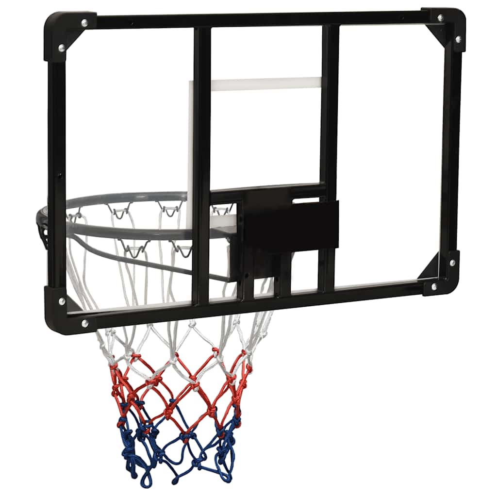 vidaXL Panou de baschet, transparent, 71x45x2,5 cm, policarbonat vidaXL Panou de baschet, transparent, 71x45x2,5 cm, policarbonat