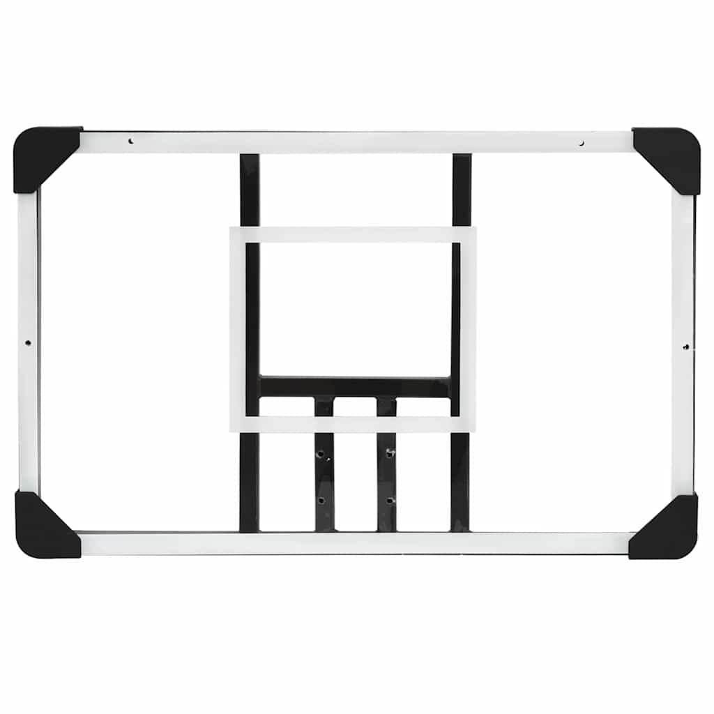 vidaXL Panou de baschet, transparent, 71x45x2,5 cm, policarbonat vidaXL Panou de baschet, transparent, 71x45x2,5 cm, policarbonat
