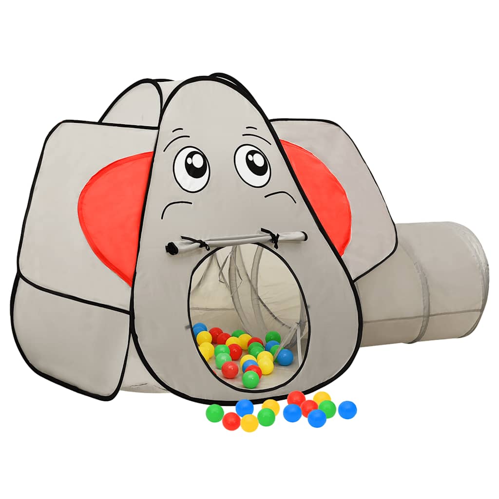 vidaXL Cort de joacă elefant pentru copii, gri, 174x86x101 cm vidaXL Cort de joacă elefant pentru copii, gri, 174x86x101 cm