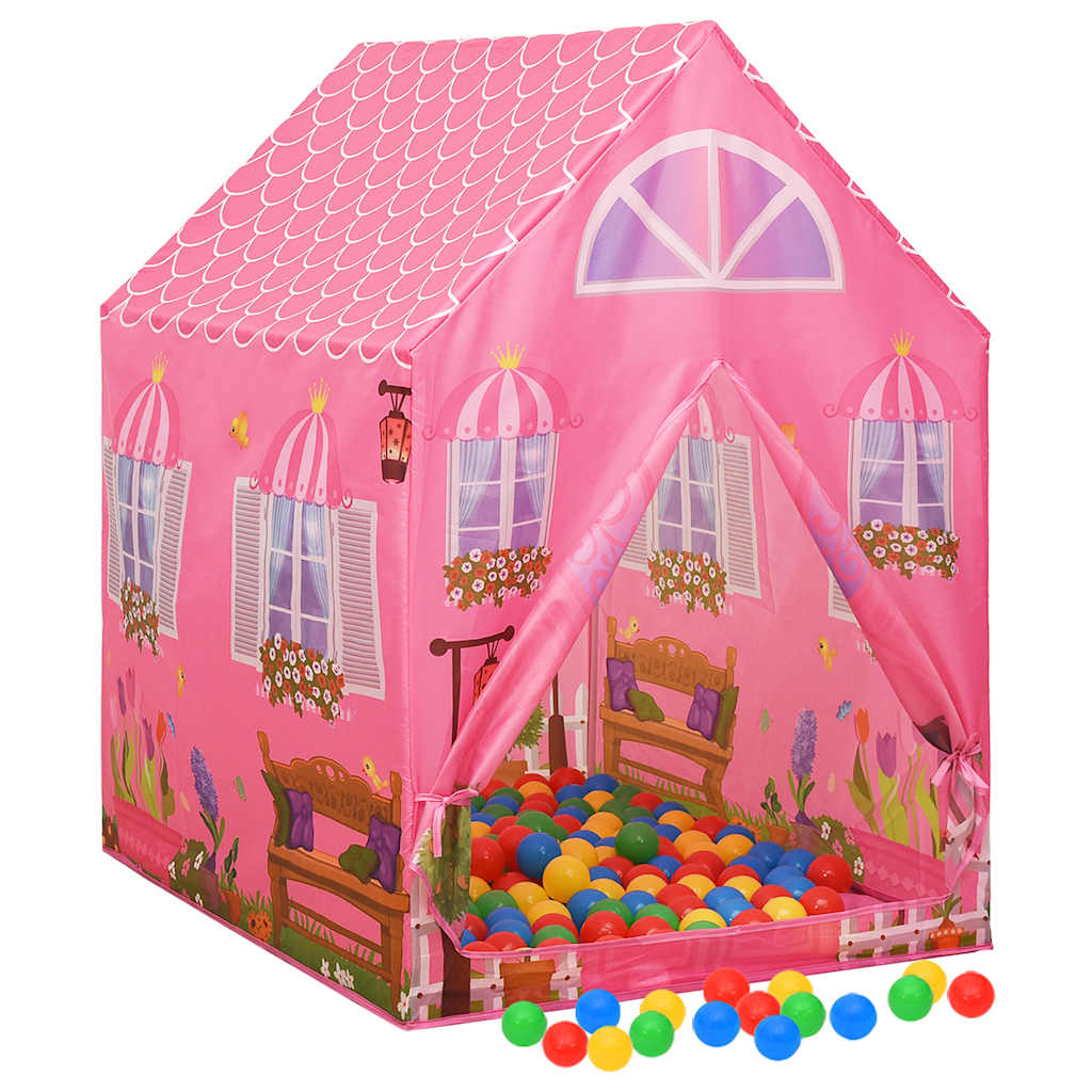 vidaXL Cort de joacă pentru copii, roz, 69x94x104 cm vidaXL Cort de joacă pentru copii, roz, 69x94x104 cm